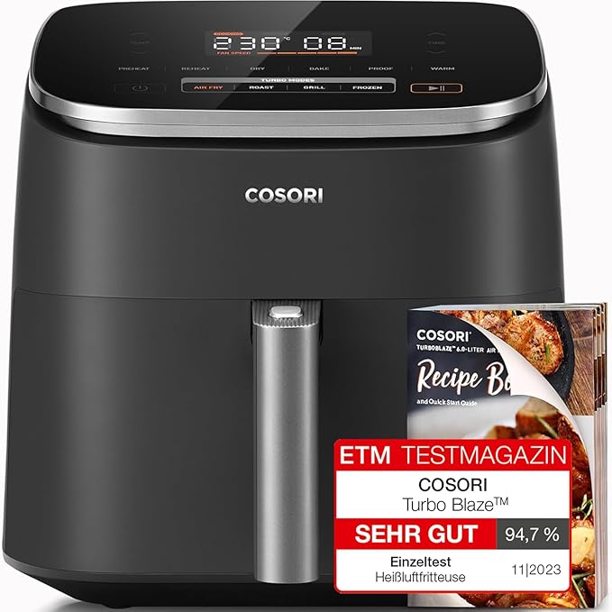 COSORI TurboBlaze single-drawer air fryer